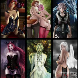 Иллюстрации для мобильной карточной игры