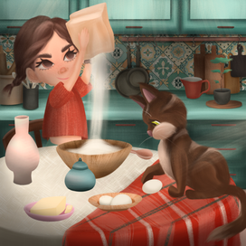 Иллюстрация к проекту «Подарок в день рождения»