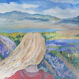 Сиреневое поле - лавандовое море