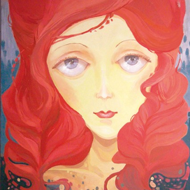 Рыжеволосая