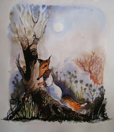 Кужебар и Девочка-Лисичка