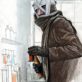 Невидимка за работой.