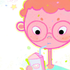 Серия иллюстраций для детской книги в стихах