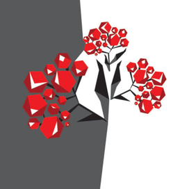 Красная рябина