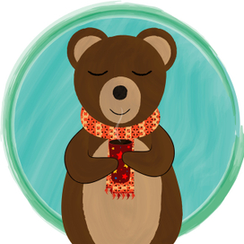 Медвежонок отдыхает