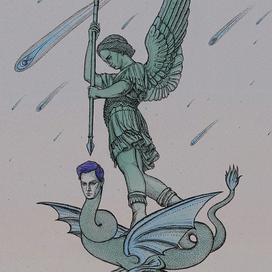 Jack White concert poster