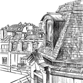 Крыши Парижа