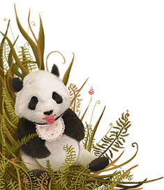 иллюстрация к сказке о малышке-пандочке:) в &quot;Домашний очаг&quot;