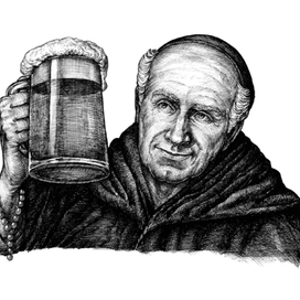 Иллюстрация для пивной этикетки