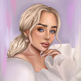 Арт "Девушка из Pinterest"