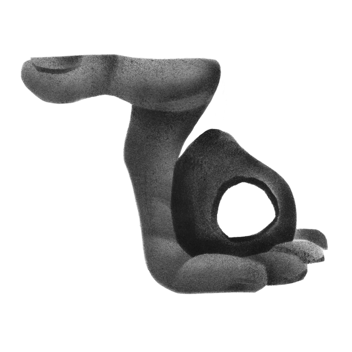 Ъ  — ТВЁРДЫЙ оберег куриный божок