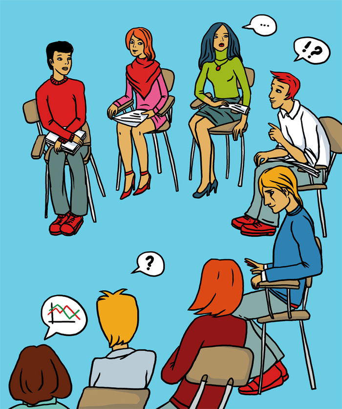 Иллюстрация для книги "Психогимнастика"