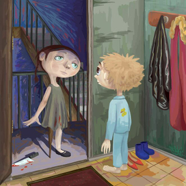 Девка без руки