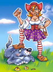 Красная шапочка и волк