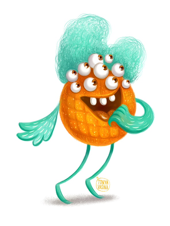 печенька-монстрик