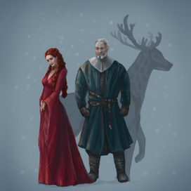 Фанарт к сериалу *Игра престолов*