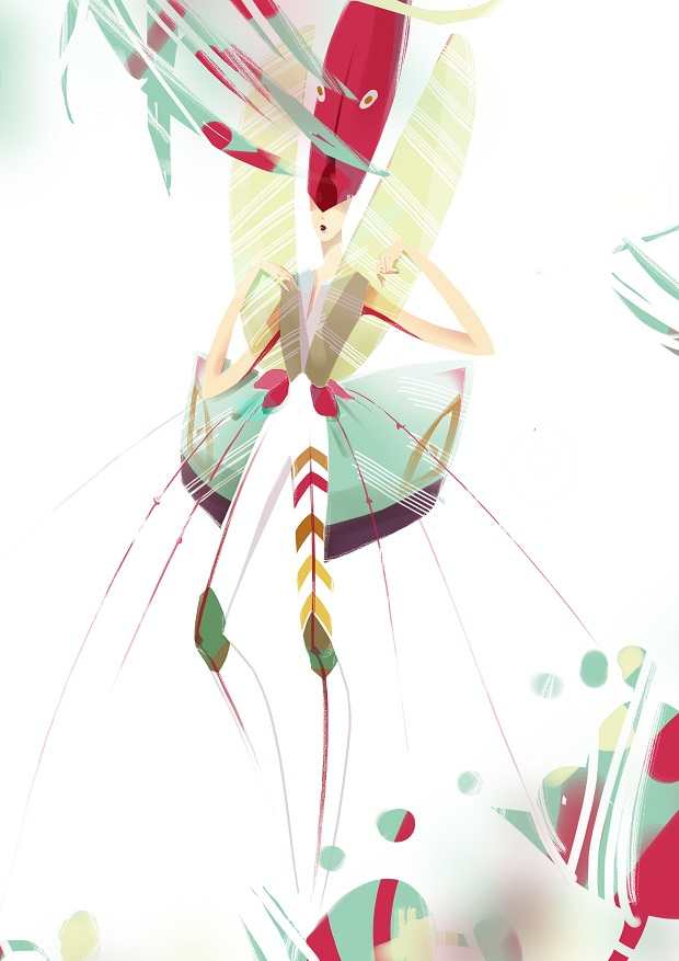  Королевский цветок, вторая модель