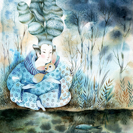 Девочка-лисичка