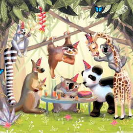 День рождения в джунглях