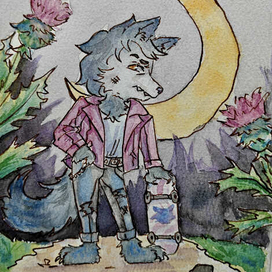 Хулиган волк