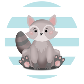 Енот по кличке Пончик