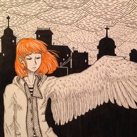 Дождь раскачивает небо