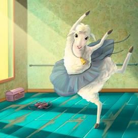 Овечка-балерина