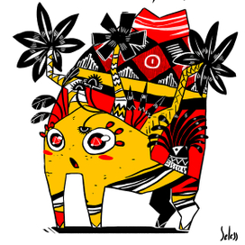 ходячий вулкан