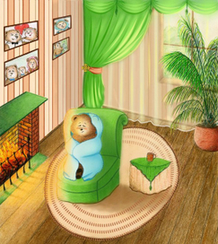 "Забавный Топтыжка", глава 3 "Неудачная рыбалка"