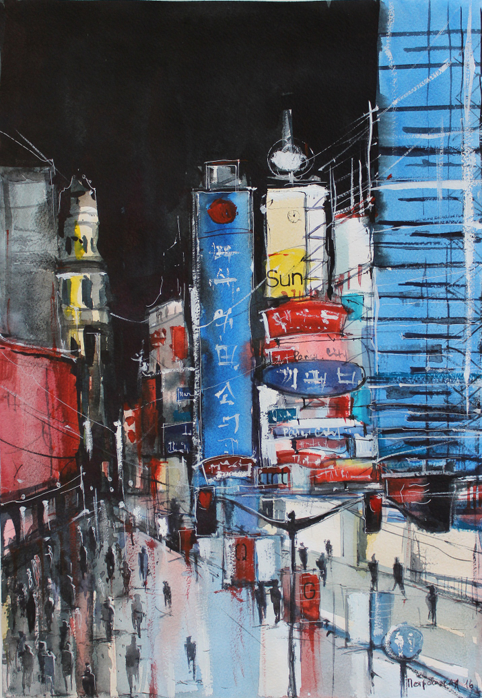 Ночной город