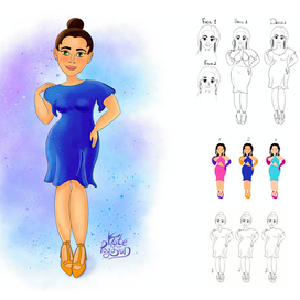 Персонаж девушка