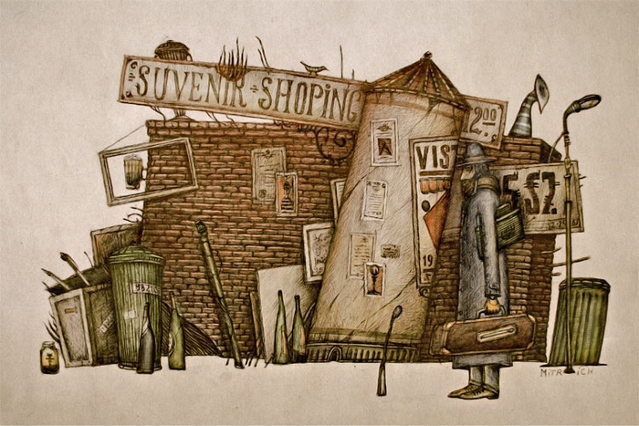 Встреча у афишной будки