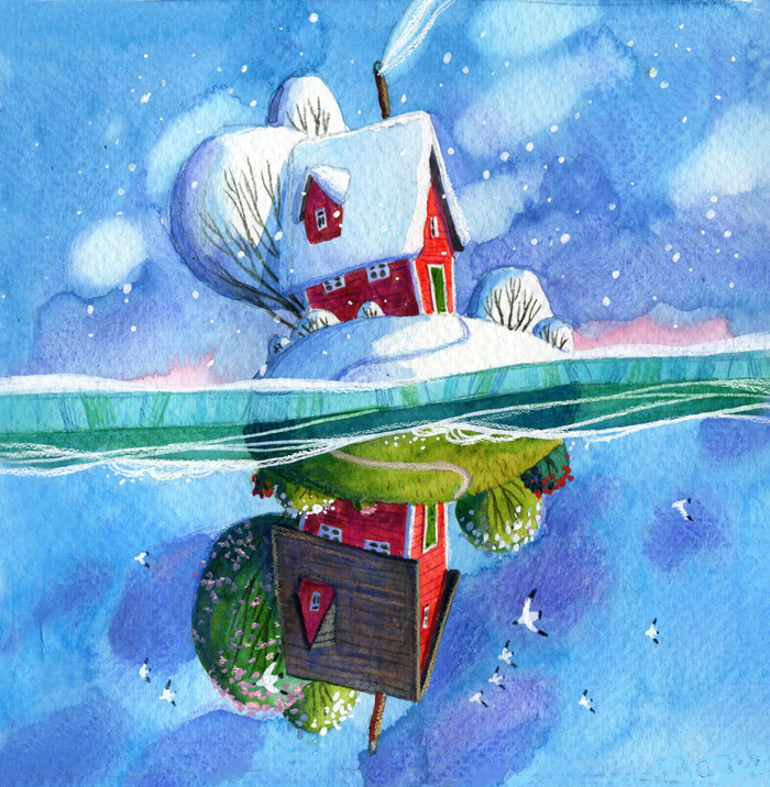 Иллюстрация из серии "Перевертыши"