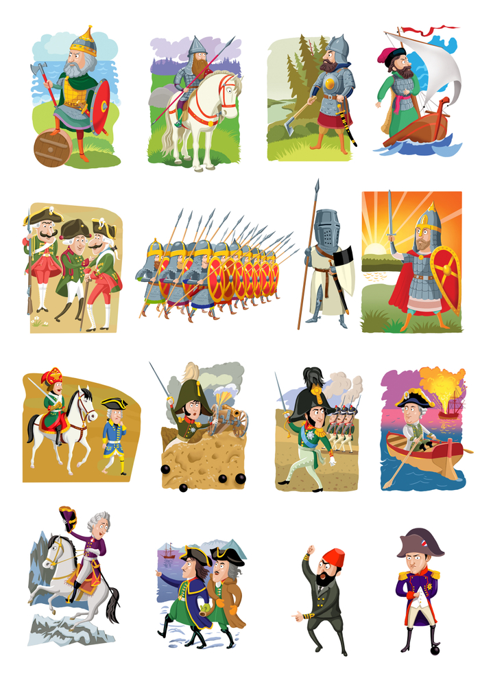 Персонажи...