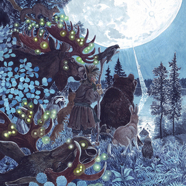 Схождение с луны.