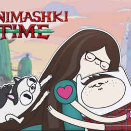 открытка по adventure time