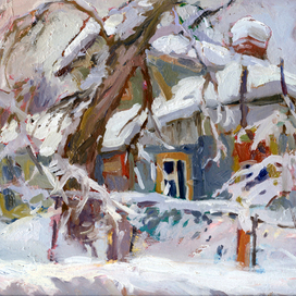 зима в Плёсе