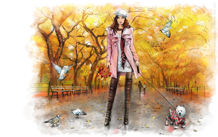 ОСЕНЬ. ПРОГУЛКА.