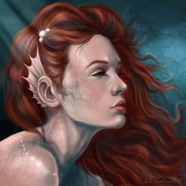 Портрет русалки