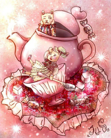 чаепитие котов