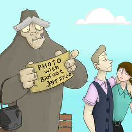 Стали забывать... Бигфут.