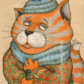 Кот без определённого места жительства.