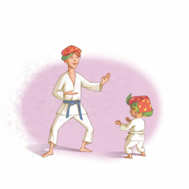 Клубничное каратэ