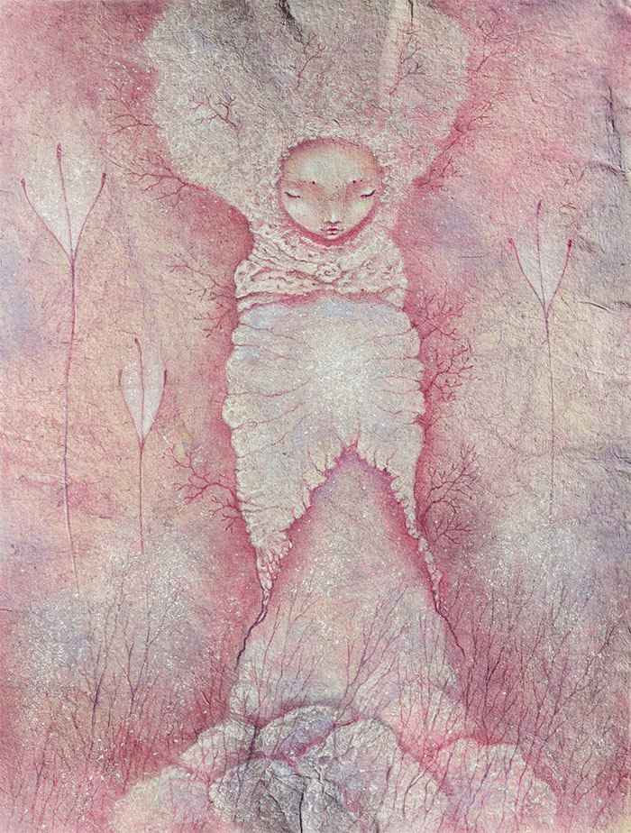 Растущая на камнях