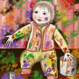 Юный художник