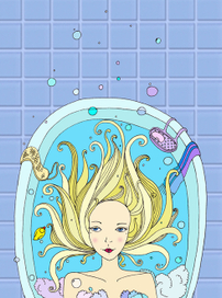 Принимая ванну