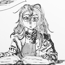 Графика по марафону Inktober