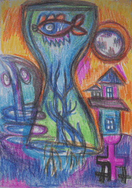 Рыбка в часах номер 2