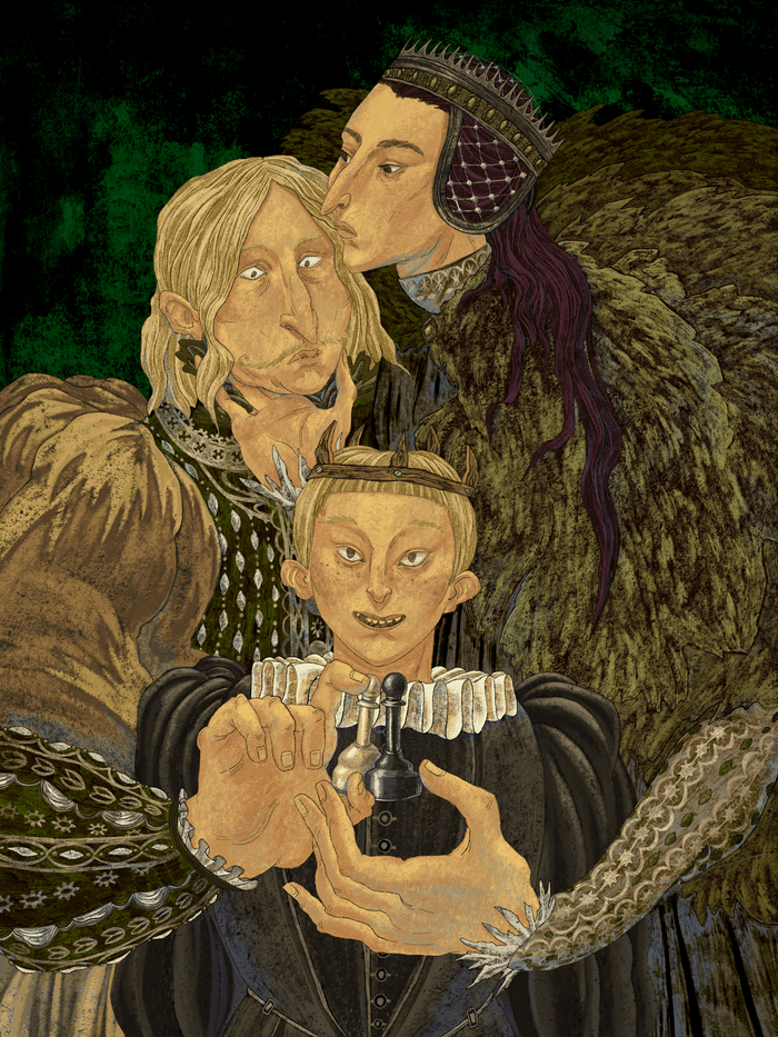 Портрет семьи Теодора Ван-Каурана