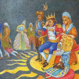 Иллюстрация к сказке Гофмана "Щелкунчик и мышиный король"